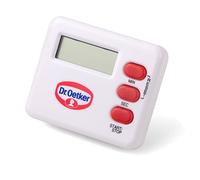 Dr.Oetker Reloj Temporizador de Cocina Digital clásico 5x6 cm en Blanco, 5x6 x 3 cm