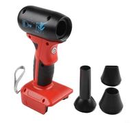 Draadloze Mini Jet Blower 4-Speed Turbo Air Duster Compacto Ligero Ajustable Flujo de aire Fuerte 130.000 rpm Potencia para una potente eliminación y secado del polvo (d)