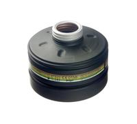 Dräger Filtro A2B2E2K2 P3 R D/NBC con conexión Rd40 Compatible con el respirador Dräger CDR 4500 | Alta protección civil respiratoria ante catástrofes