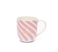 DRAEGER PARIS 1886 - Taza de Cerámica Azul/Rosa con Mensaje La Mejor - Diseño Chic con Oro Caliente, 320 ml - Apta para Lavavajillas - Decorativa y Emotiva - Calidad y Estilo desde 1886
