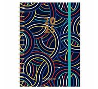 DRAEGER PARIS - September 2024 to August 2025 weekly diary 13x18 cm - 1 week on 2 pages - Hard cover - ‘Geometric’ theme - FSC® certified paper - Vegetable-based inks