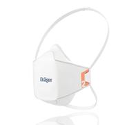 Dräger X-plore 1920 Mascarilla de protección respiratoria FFP2 - Talla S | 20 Máscaras antipolvo para trabajos de construcción - bricolaje - pintura