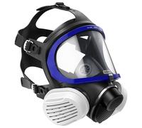 Dräger X-plore 5500 - Máscara de protección respiratoria completa con filtros P3 R reemplazables para polvo, partículas finas, polvo metálico