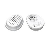 Dräger X-plore P3 filtros de Bayoneta para máscaras de protección respiratoria contra partículas de Polvo arsénico, Cobre, Polen, 6 piezas