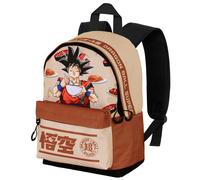 Dragon Ball (Bola de Dragón) Goku Foodie Mochila Pequeña HS FAN, Marrón Brown