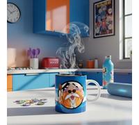 ABYstyle Taza Dragon Ball Kame Sennin Unisex multicolor de cerámica