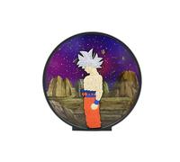 Dragon Ball Super - Goku Ultra Instinto Decoración Iluminada - 20 cm - USB-C