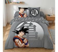 Dragon Ball Z Goku Funda Nórdica Cama 150 240x220 + 2 Fundas Almohada Kame