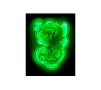 Teknofun - licencia oficial dragon ball z - aplique led neón shenron