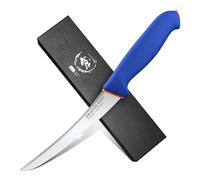 DRAGON RIOT Cuchillo Carne de 15 cm, con Caja de Regalo | Cuchillo Deshuesador Flexible , Hoja Curva y Puntiaguda, Mango Antideslizante, Ideal para Cocina y Barbacoa