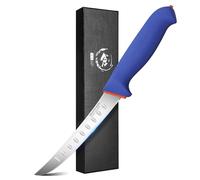 DRAGON RIOT Cuchillo Deshuesador Pollo 6 Pulgadas | Un Cuchillo Deshuesador Flexible de Cocina en Acero Inoxidable Afilado， Apto para Barbacoa, Chef y Jamonero