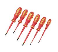 Draper 02167 Ergo Plus Slimline VDE - Destornilladores totalmente aislados (6 piezas)
