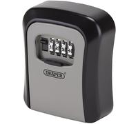 Draper 03387 Candado Combinación De 4 Dígitos Caja De Llaves Montaje En Pared