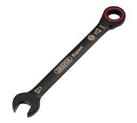 Draper 03890 Expert HI-TORQ - Llave combinada de carraca métrica, 17 mm, color negro