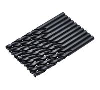Draper 08835 Broca HSS Negra, 8.0mm x 117mm (Paquete De 10)