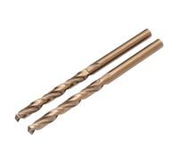 Draper 2 brocas Expert HSSE M35 de cobalto, 5 mm, 08915, para aleación de acero, aleaciones de titanio, acero inoxidable, acero endurecido, hierro fundido y acero al carbono