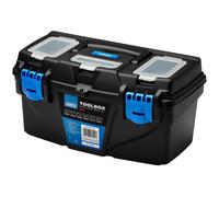 Draper 24197 Caja De Herramientas De Plástico Con Bandeja, 16"