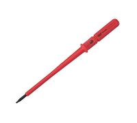 Draper 24737 Ergo Plus - Destornillador intercambiable con punta de 3 mm VDE, 100 mm de longitud