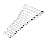 Draper 27691 HI-TORQ - Juego de llaves combinadas métricas (17 piezas)