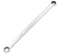 Draper 27776 Alta Torsión Métrico Extralarga Doble Anillo Llave de Carraca 18mm