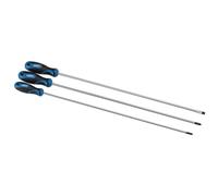 Draper 32603 450mm Extra Largo Alcance Agarre Suave Destornillador Set (3 Pieza)