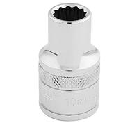 Draper 33093 1/2" Square Drive 12 Point Socket, 10 mm, azul