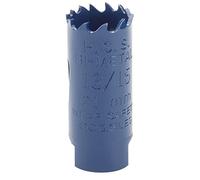 Draper 34744 Expert HSS - Hoja de sierra perforadora bimetálica, 21 mm, color azul