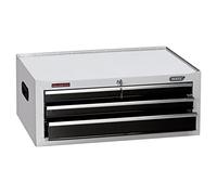 Draper 35741 Caja de herramientas intermedia de 66 cm (3 cajones), color blanco, 66 cm