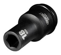 Draper 419D-MM - Juego de vasos para llaves (tamaño: 18mm)