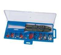 Draper 5 Salidas Alambre Herramienta de Engaste Kit 240mm Incluye No & Aislado