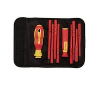 Draper 5721 - Estuche de destornilladores aislados intercambiables (10 piezas)