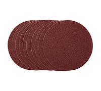 Draper 62991 Discos de lijado, 150 mm, grano 40, PSA (paquete de 10), rojo, talla única