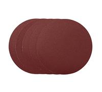 Draper 63031 Discos de lijado, 200 mm, grano 120, PSA (paquete de 5), rojo, talla única