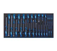 Draper 63406 Agarre Suave Destornilladores Set en Completo Cajón Eva Inserción
