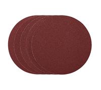 Draper 63531 discos de lijado, 305 mm, grano 40, PSA (paquete de 5), rojo, talla única