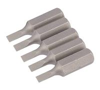 Draper 63999 - Broca hexagonal de 3 mm, ranura lisa, 25 mm de largo x 5