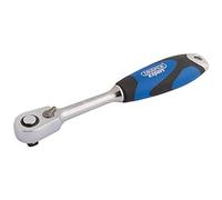 Draper b60mh/SG 60 dientes Micro cabeza carraca reversible, Azul, 1/4 de pulgada)