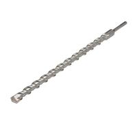 Draper Broca SDS Plus, 25 x 450 mm, punta de carburo de tungsteno, doble flauta, para hormigón, mampostería, ladrillo, piedra, granito