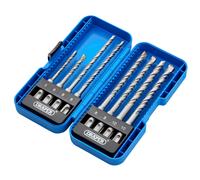 Draper Broca Sds Plus Juego 8 Piezas Tungsteno Punta Carburo Doble Flauta 09177