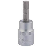 Draper d-hex/B 3/8 "Square Drive Socket con hexagonal Bit (6 mm), color azul
