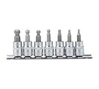 Draper d-hex-b/7/55 3/8 "SQ. DR. Hexagonal Socket Bit Set (7 piezas), color azul