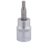 Draper d-hex/B Square Drive Socket con hexagonal Bit, azul, 4 mm, 3/8)