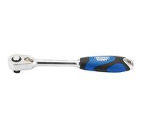 Draper d60mh/SG 60 dientes Micro cabeza reversible trinquete con mango suave, azul, 3/8 de pulgada)
