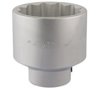 Draper Elora Vaso de Trinquete Cromo 12 Puntos Bi-Hex 1in 3in 67517
