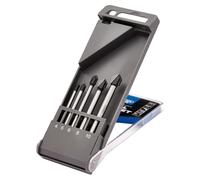 Draper Expert TCT 10180 - Juego de 5 brocas de cerámica para cerámica, azulejos blandos y vidrio no templado