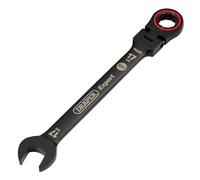 Draper Experto 17mm Métrico Cabeza Flexible Carraca Llaves Combinadas Negro