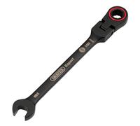 Draper Experto 8mm Métrico Cabeza Flexible Carraca Llaves Combinadas Negro 03914