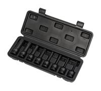 Draper Experto Impacto Llave de Vaso Hexagonal Juego 1.3cm Sq Dr 8 Piezas 5A