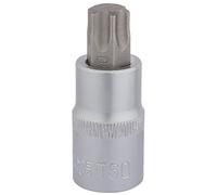Draper h-tx/B estrella Square Drive Socket Bit, azul, T60 x 55 mm 1/2-inch