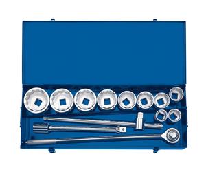 Draper Juego Dados Bi-Hex 12 Puntas 13 Piezas 1in Trinquete 16441